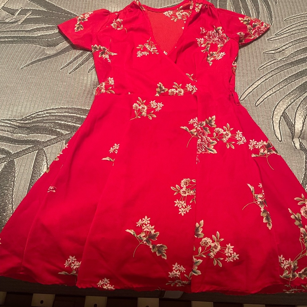 Red dress, size small